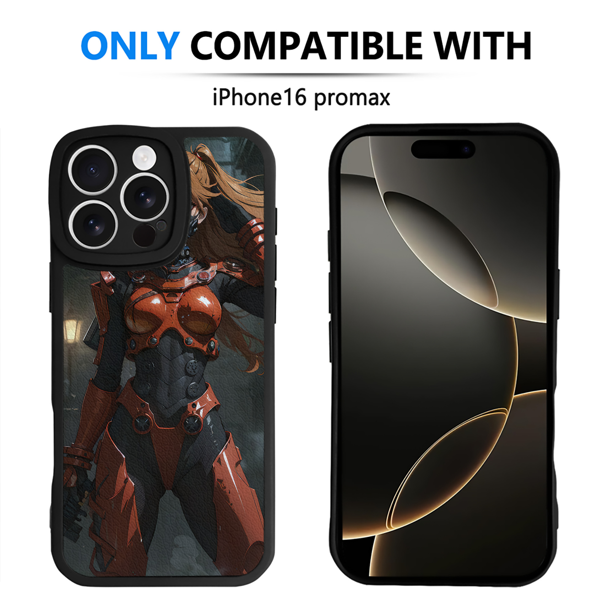 （画像用） EVA 新世紀エヴァンゲリオン 【iPhone 16シリーズ対応】シリコンスマホケース（レザー調） 材質：シリコン